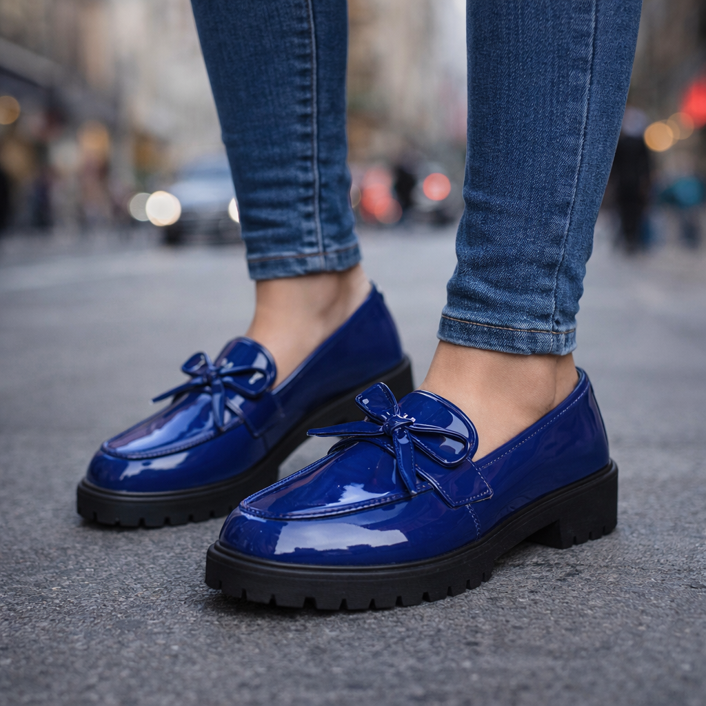 Mocasines Penny Brillantes