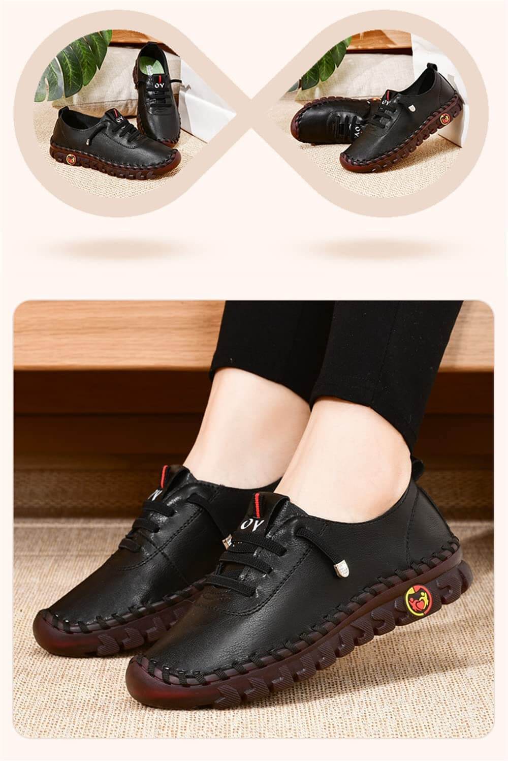 Mocasines planos y cómodos para mujer