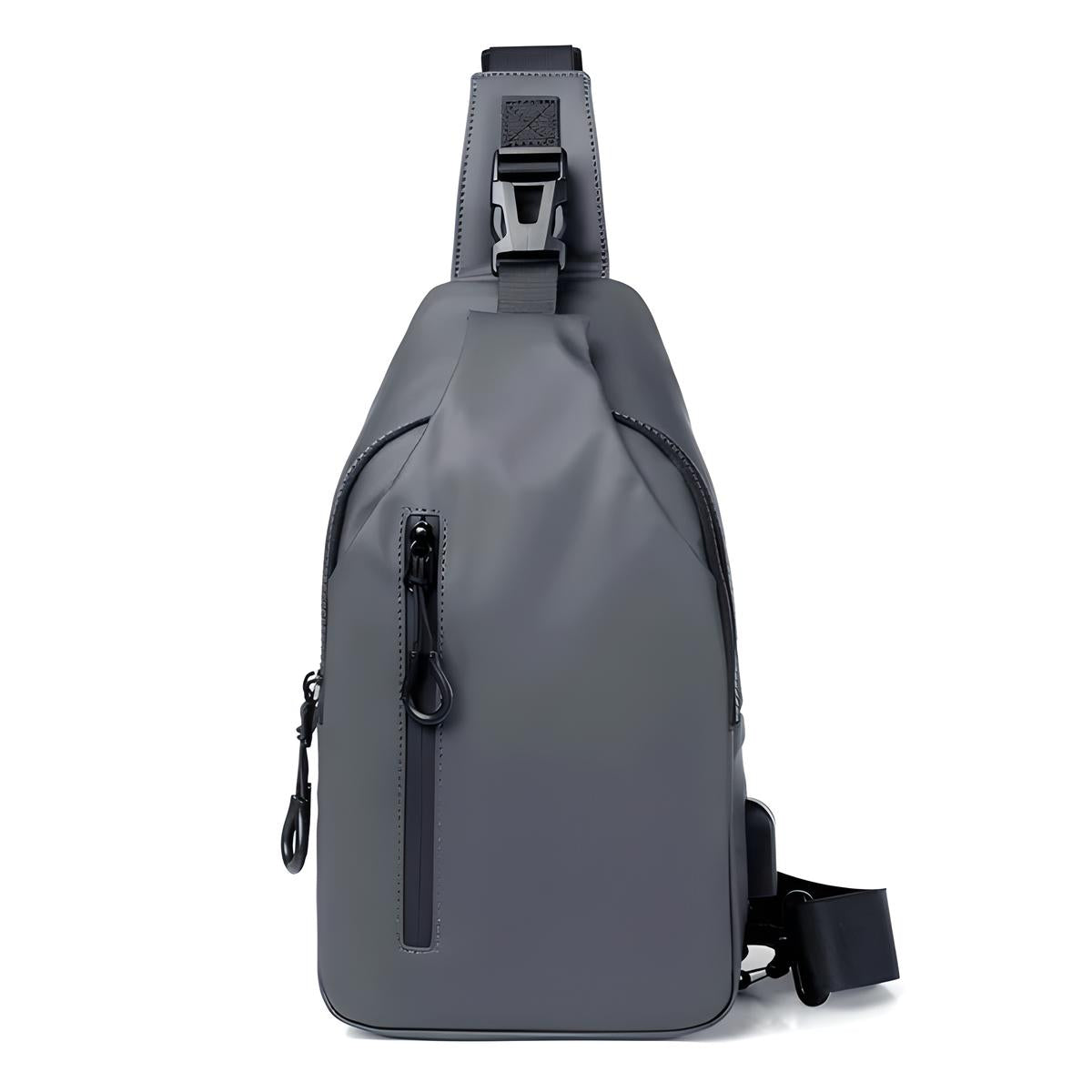 Mochila cruzada antirrobo e impermeable para viaje