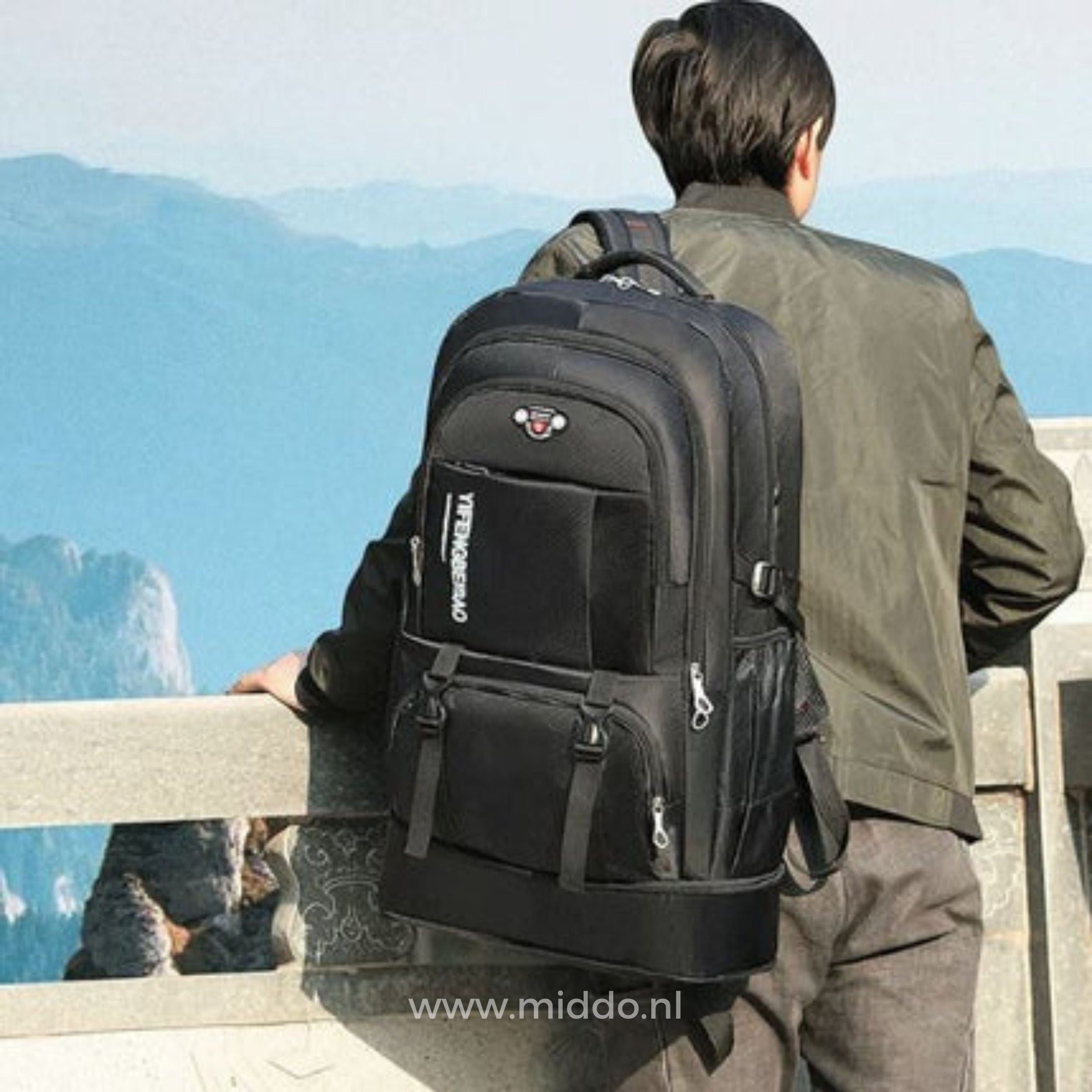 Mochila de aventura: ¡Mochila de viaje versátil y espaciosa!