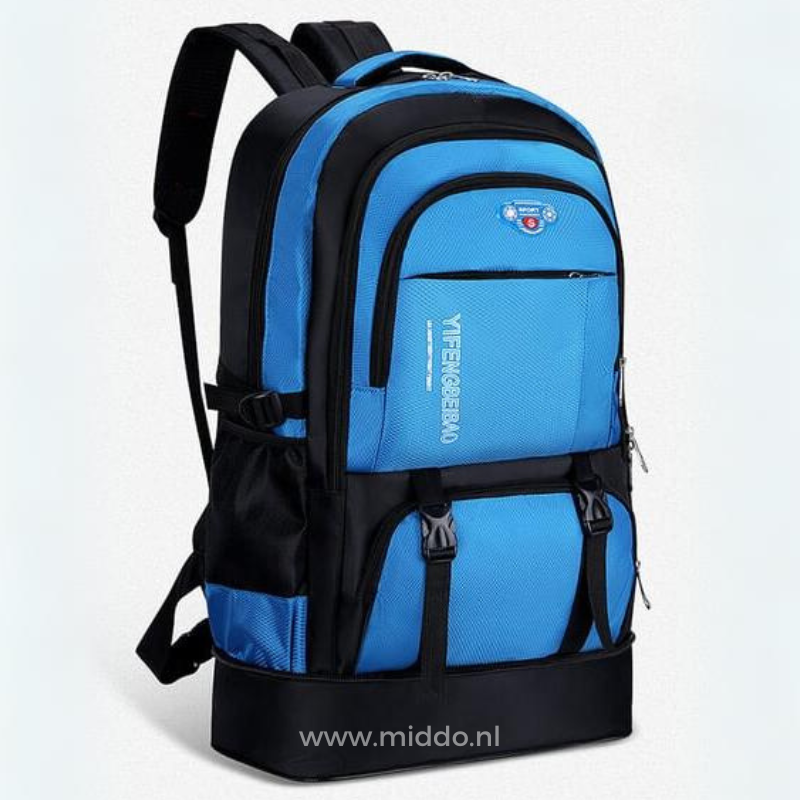 Mochila de aventura: ¡Mochila de viaje versátil y espaciosa!