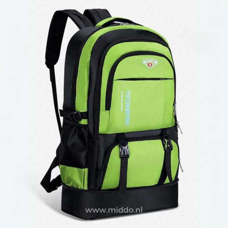 Mochila de aventura: ¡Mochila de viaje versátil y espaciosa!