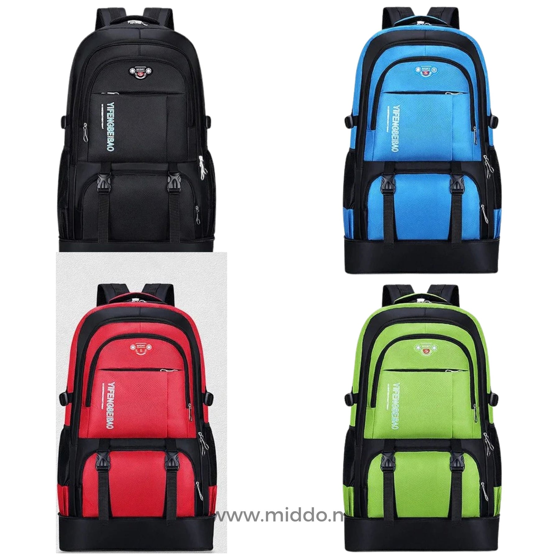 Mochila de aventura: ¡Mochila de viaje versátil y espaciosa!