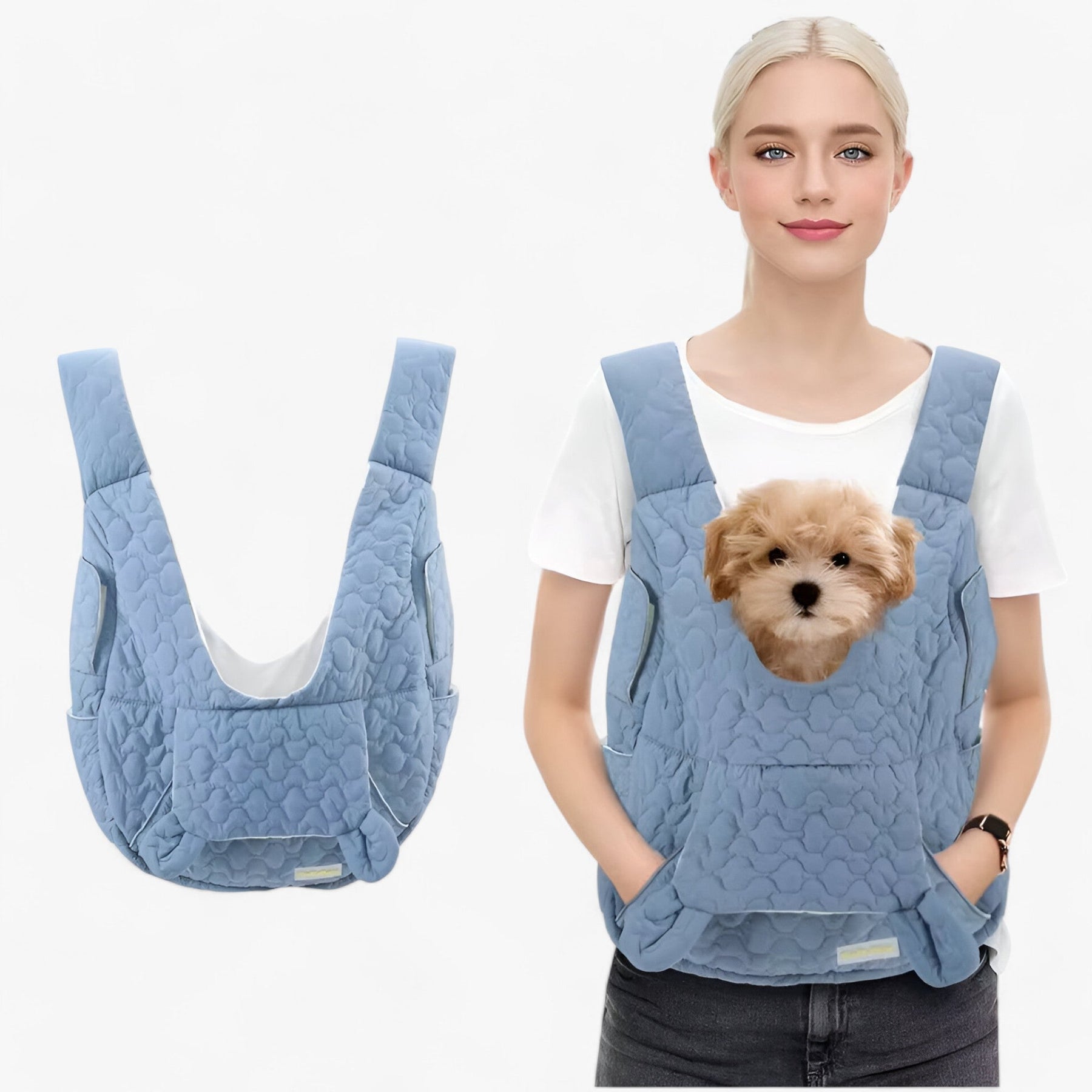 Mochila de transporte para mascotas extra espaciosa: resistente al agua, cortavientos y apta para viajes para gatos y perros