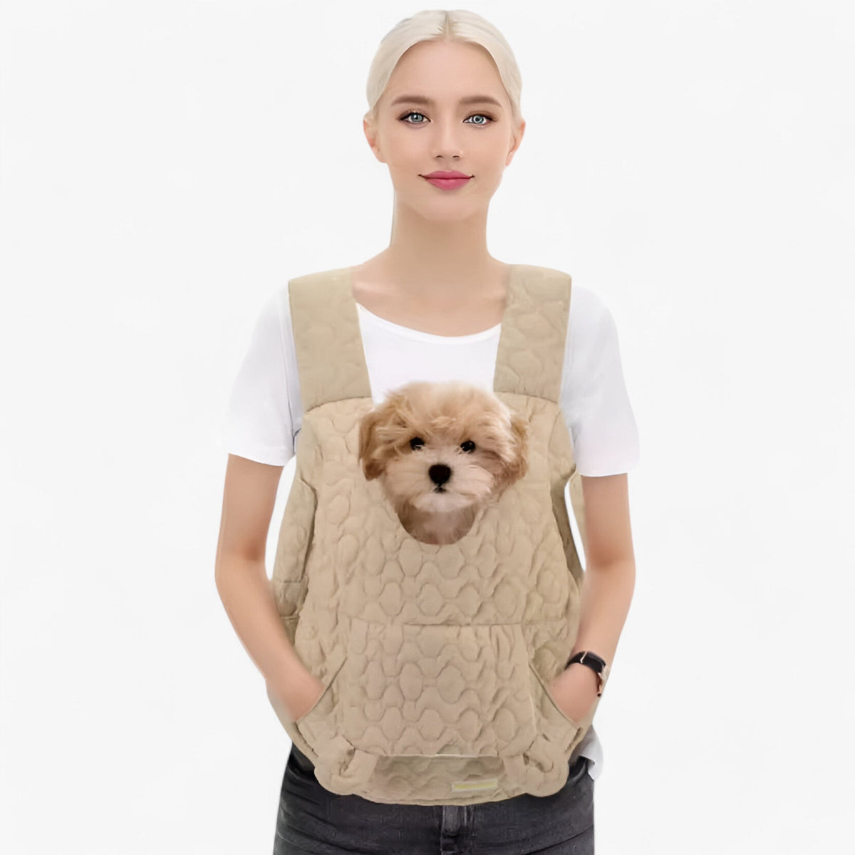 Mochila de transporte para mascotas extra espaciosa: resistente al agua, cortavientos y apta para viajes para gatos y perros