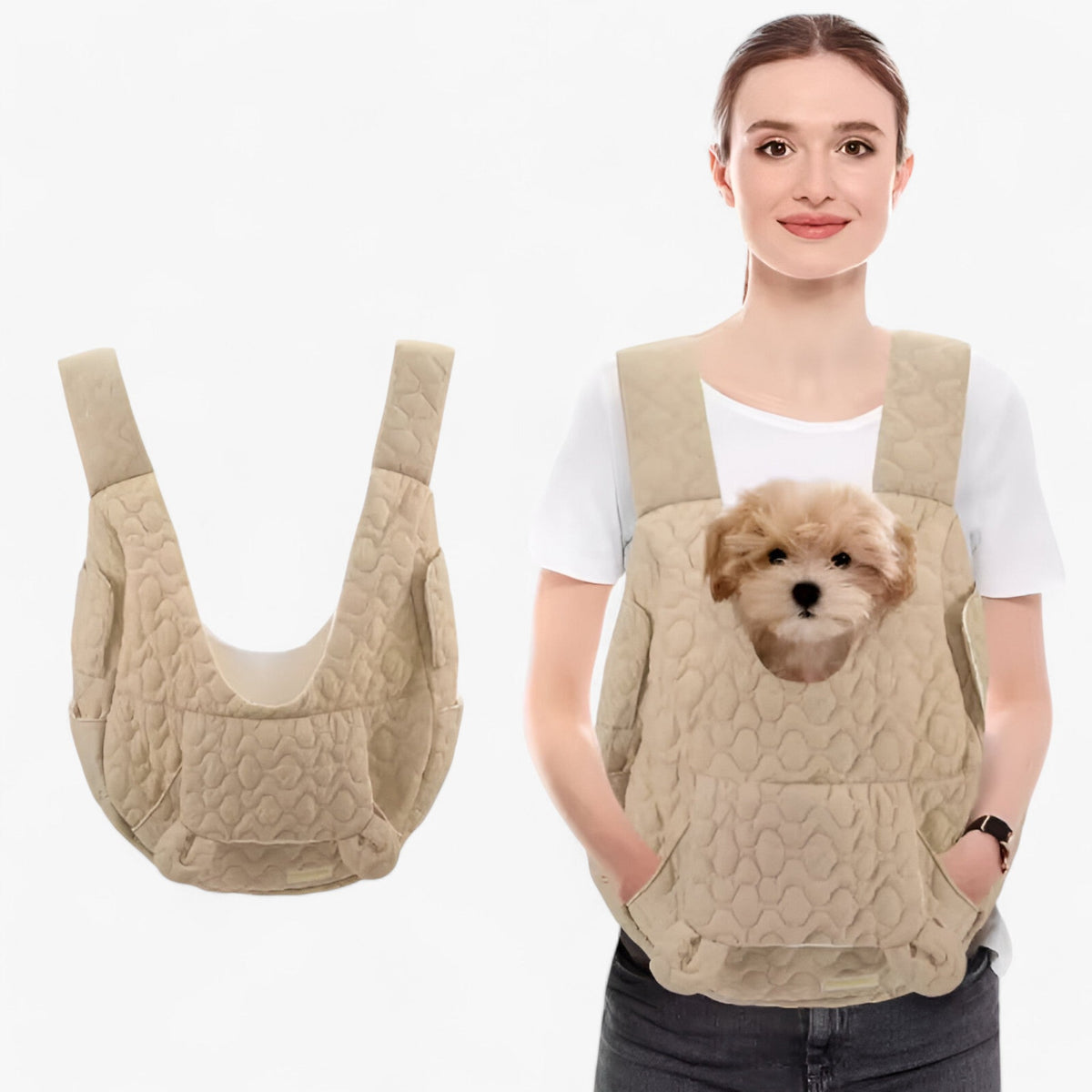 Mochila de transporte para mascotas extra espaciosa: resistente al agua, cortavientos y apta para viajes para gatos y perros