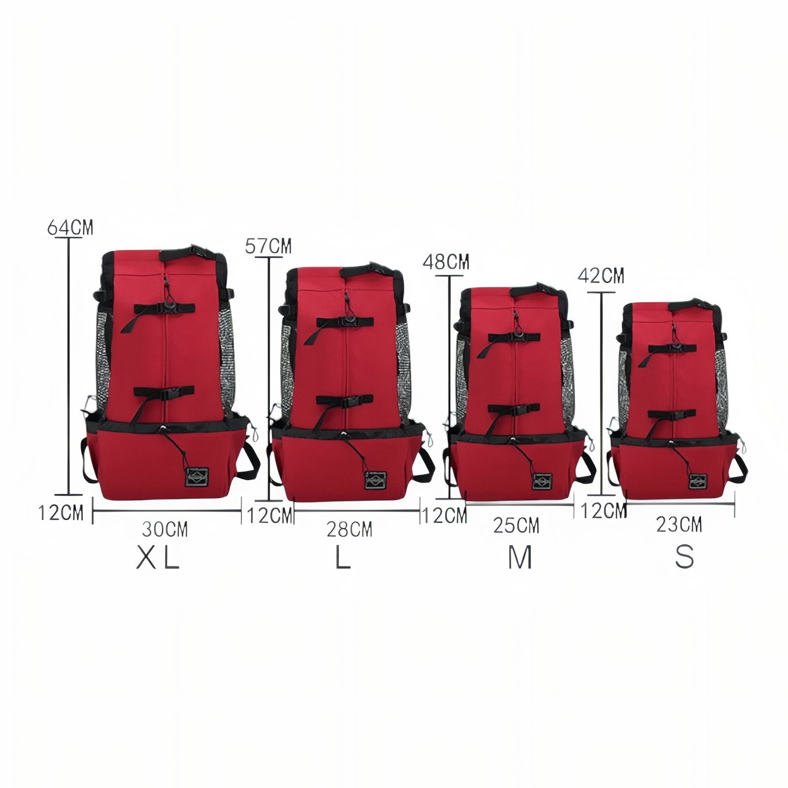 Mochila de transporte para perros para senderismo
