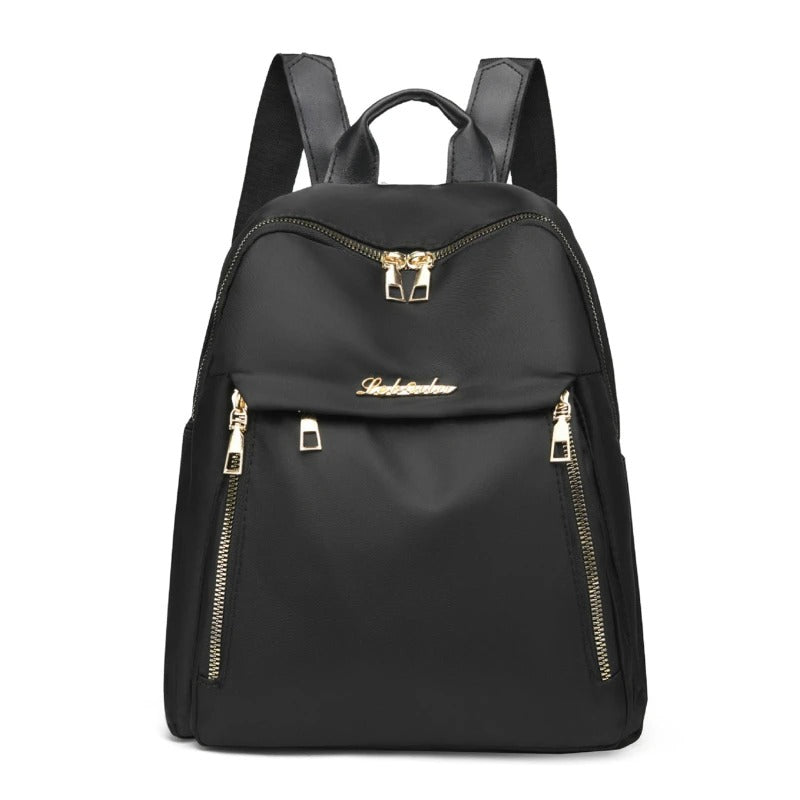 Mochila de viaje elegante en cuero PU para mujer