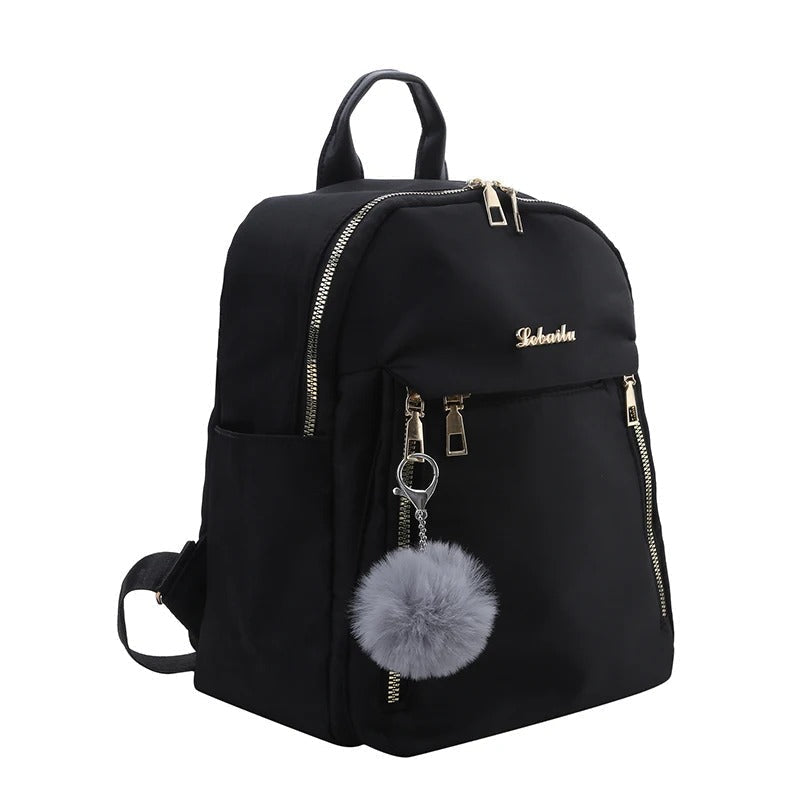 Mochila de viaje elegante en cuero PU para mujer