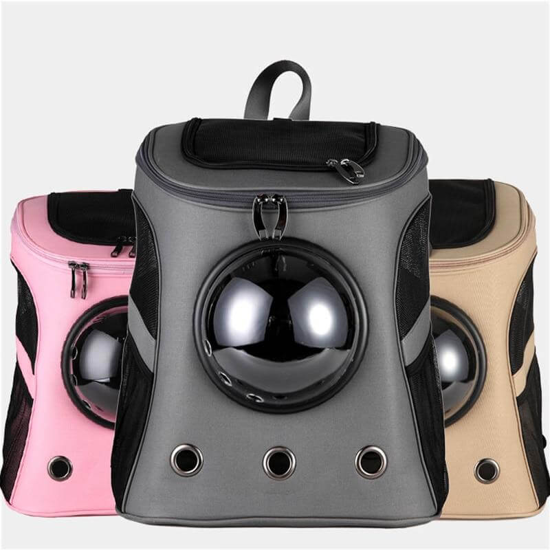 Mochila de viaje grande para gatos con ventana panorámica
