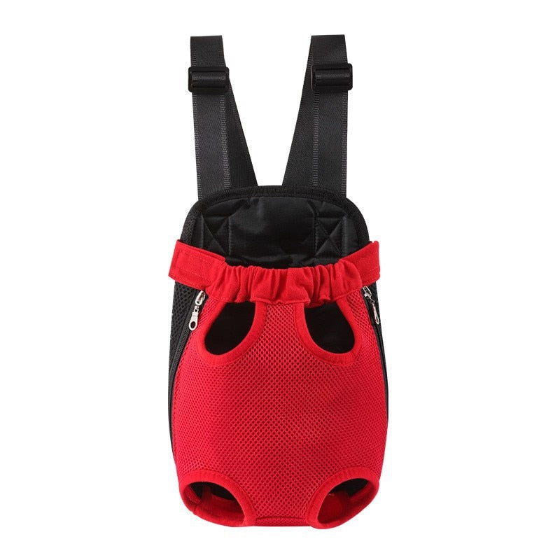 Mochila de viaje para mascotas de malla transpirable