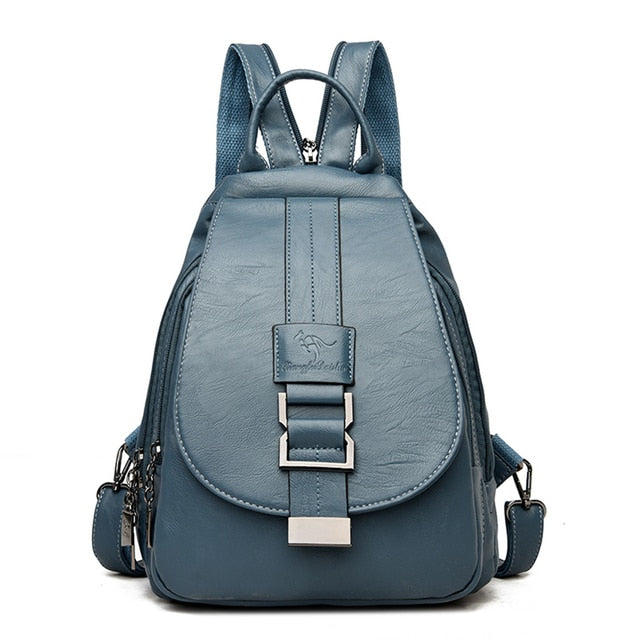 Mochila elegante para mujer: impermeable y antirrobo