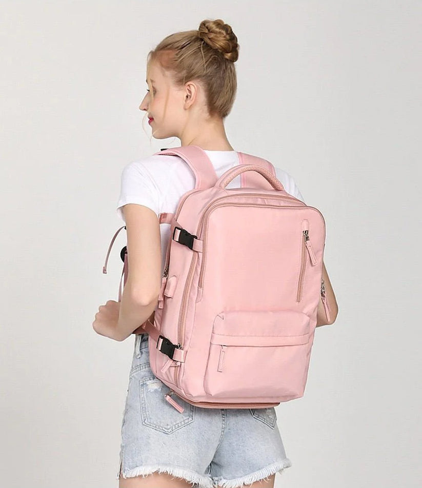 Mochila Impermeable de 25 L: Diseño Antirrobo con Compartimento para Portátil