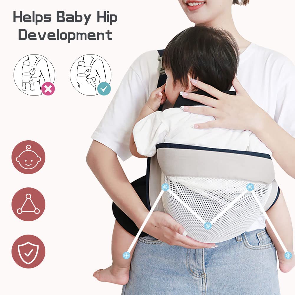 Mochila Portabebés Transpirable Tipo Bandolera