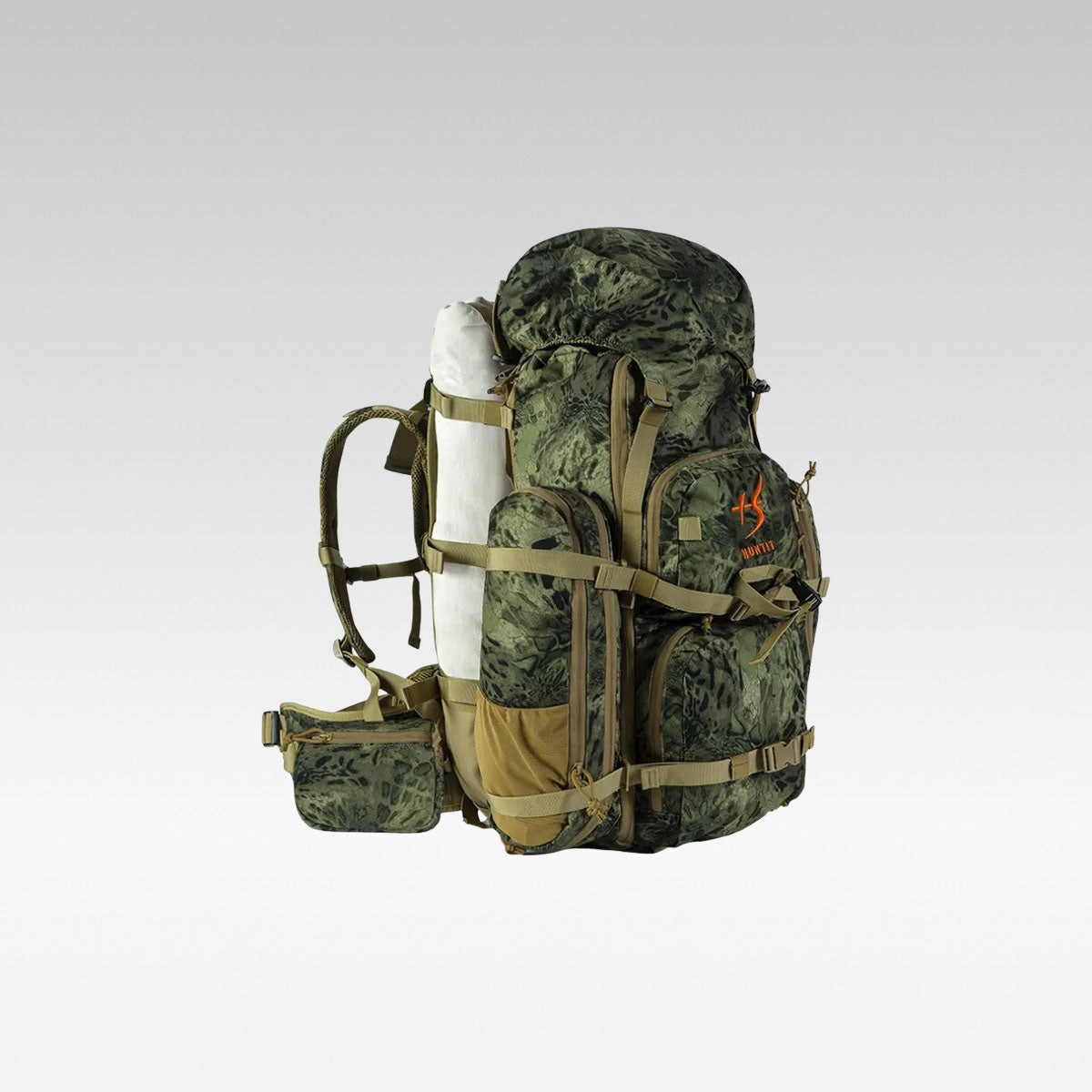 Mochila táctica de caza con estampado de camuflaje para actividades al aire libre