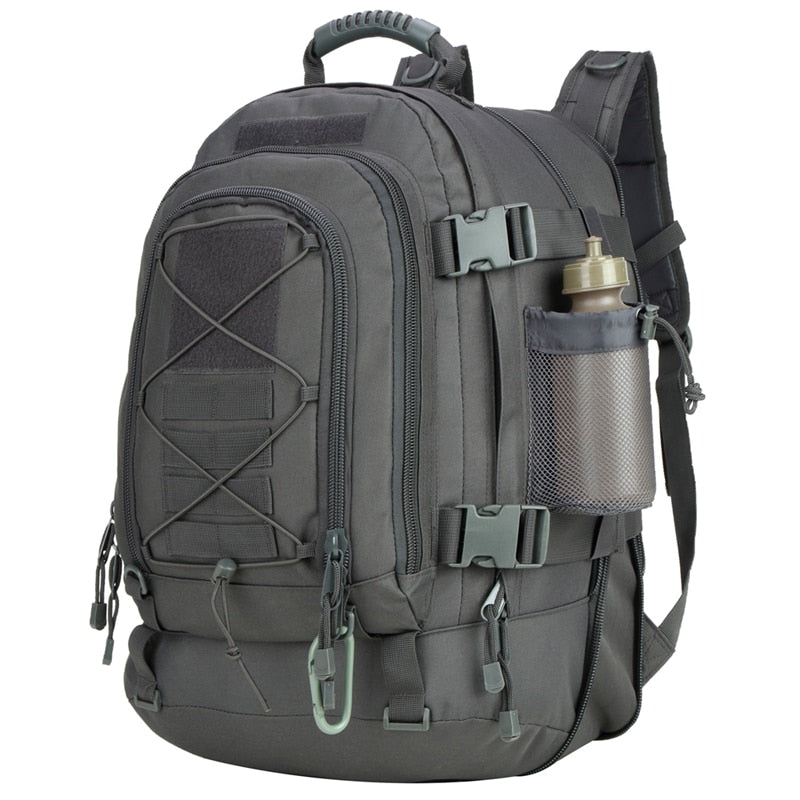 Mochila táctica extensible de 60 L para viajes al aire libre