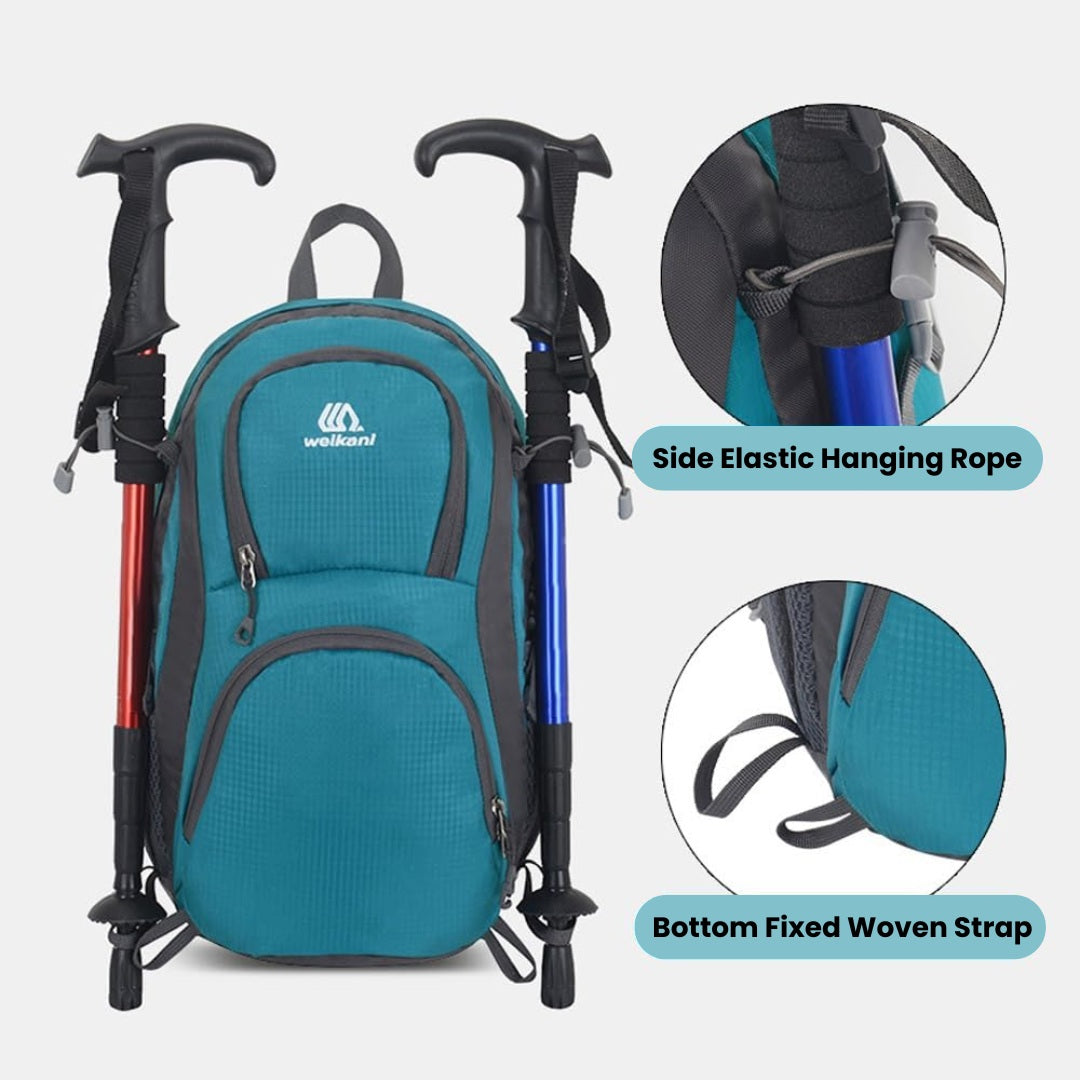 Mochila ultraligera e impermeable para actividades al aire libre – Mochila ligera de día para senderismo, acampada y viajes