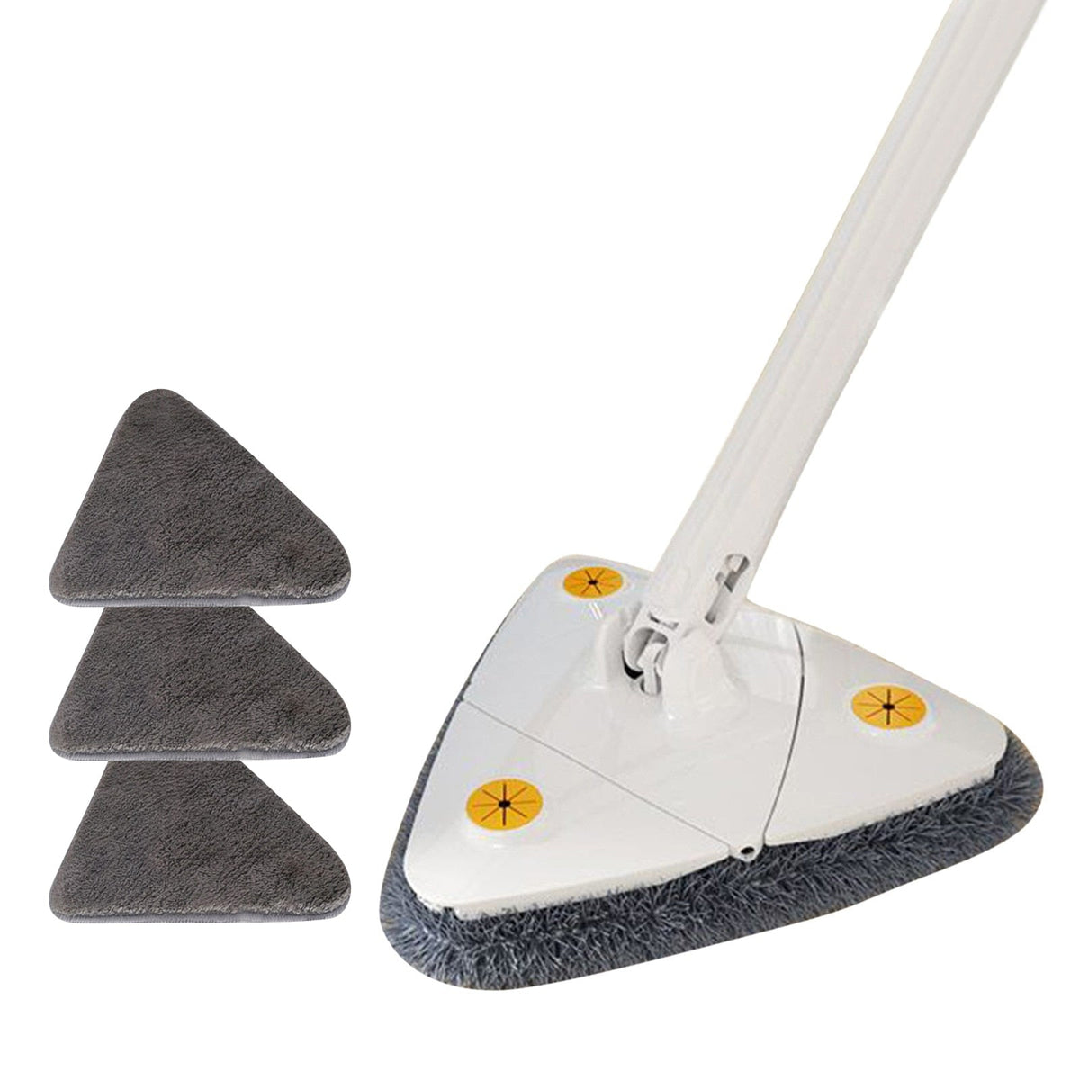 Mopa triangular flexible con sistema de escurrido