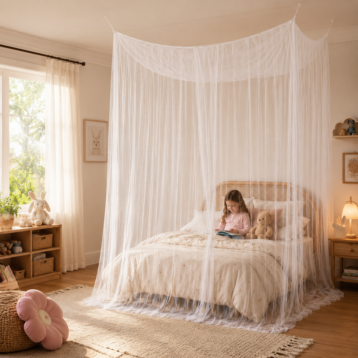 Mosquitera colgante extragrande