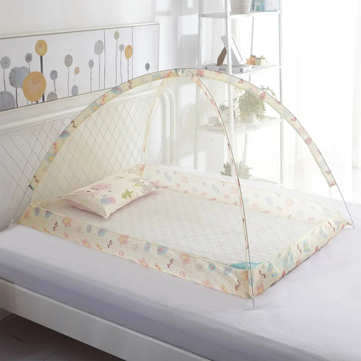 Mosquitera plegable para bebés y niños pequeños