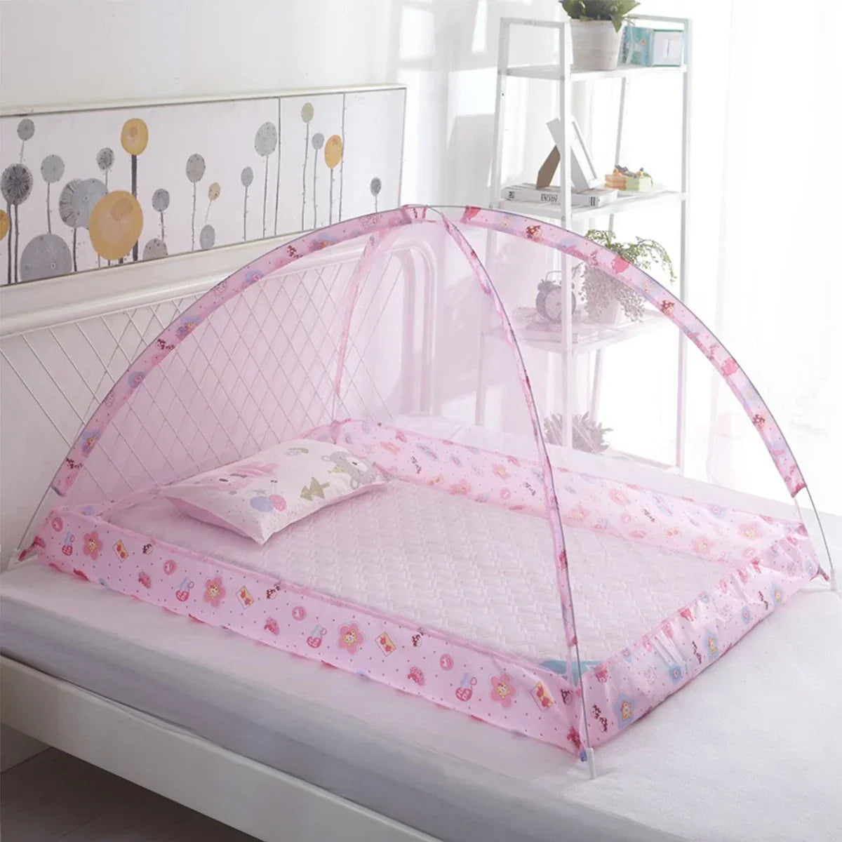 Mosquitera plegable para bebés y niños pequeños