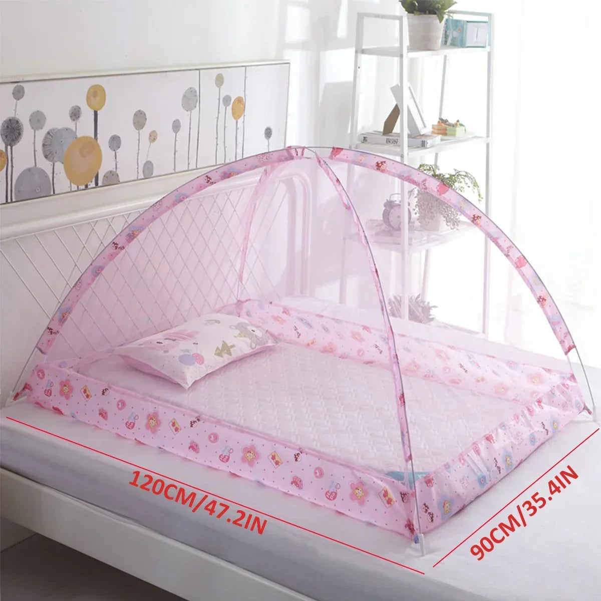 Mosquitera plegable para bebés y niños pequeños
