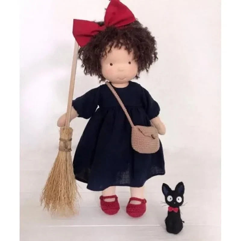 Muñeca de peluche hecha a mano – Juguete Elise de estilo Waldorf