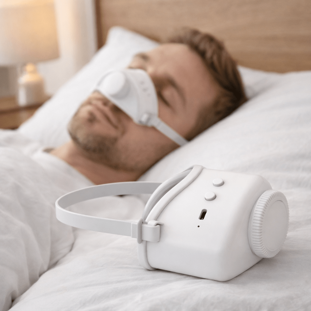 Nebulizador inteligente para un alivio suave del ronquido