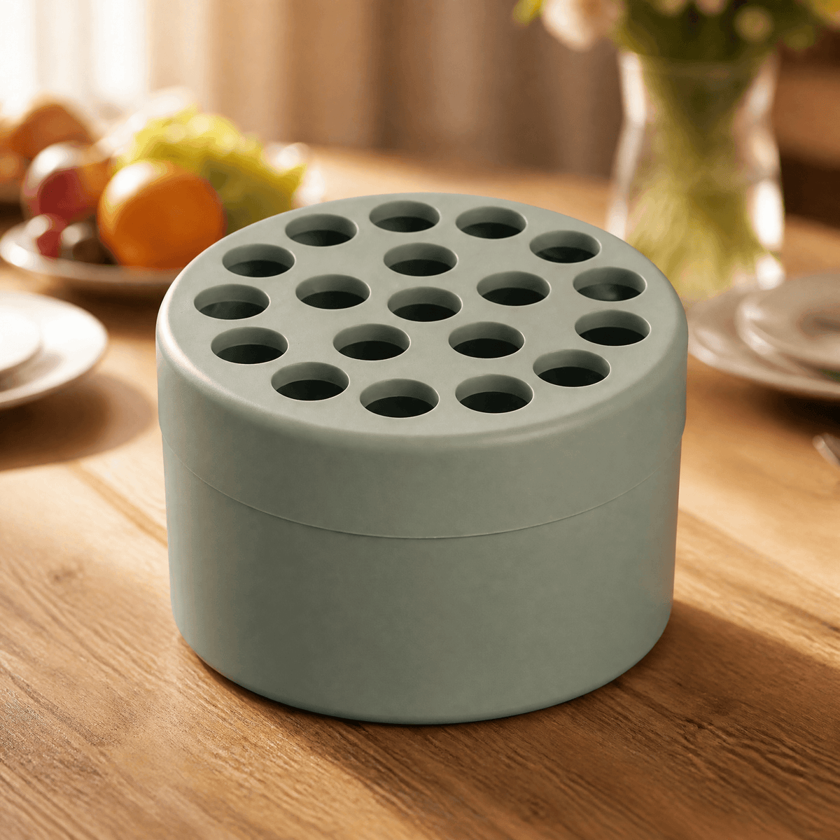 Organizador de arreglos florales perfectamente ordenado