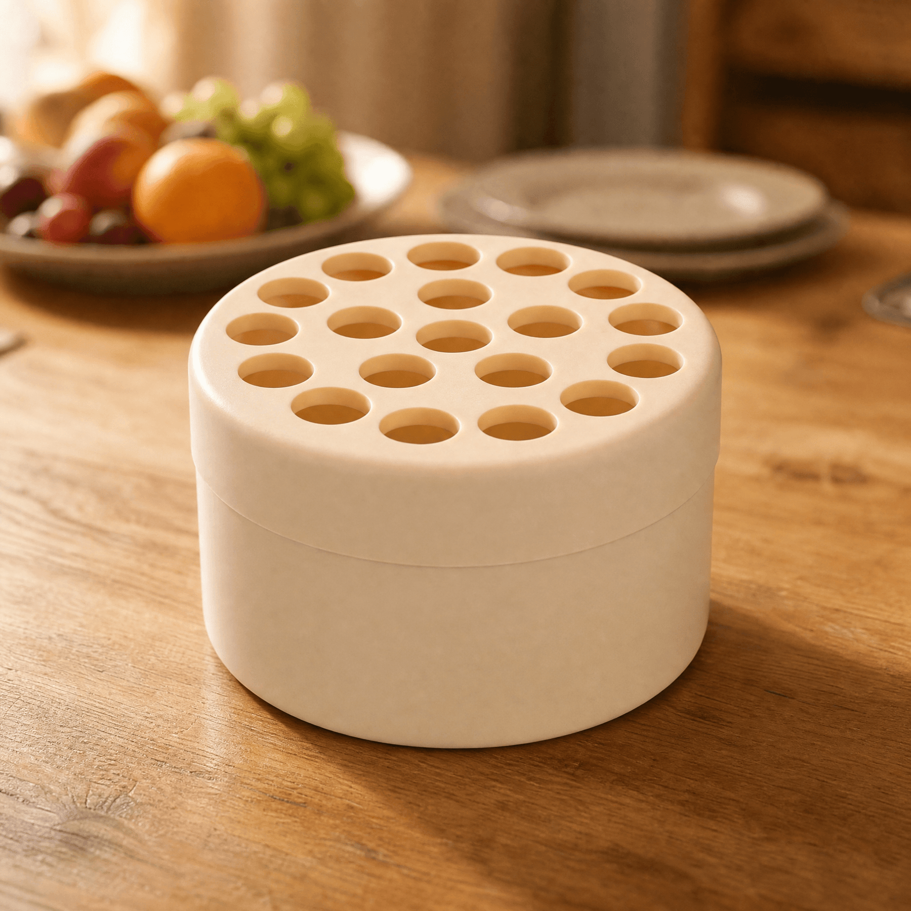 Organizador de arreglos florales perfectamente ordenado