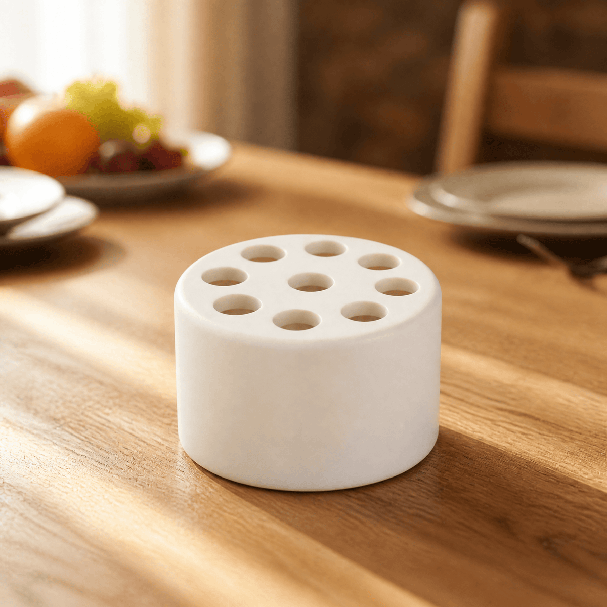 Organizador de arreglos florales perfectamente ordenado