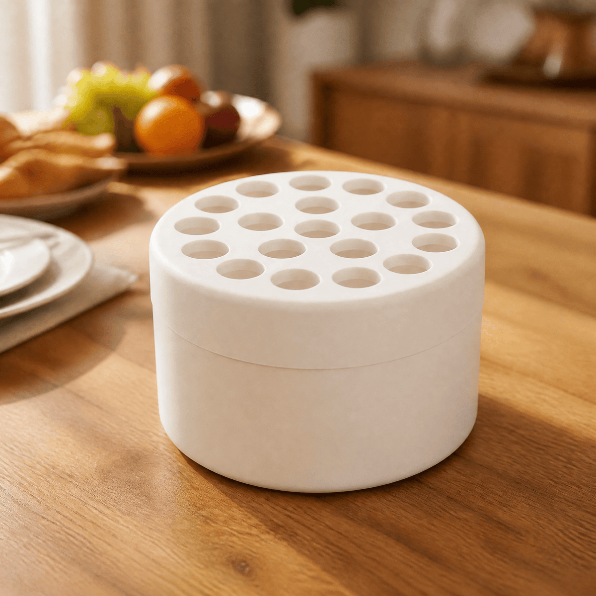 Organizador de arreglos florales perfectamente ordenado