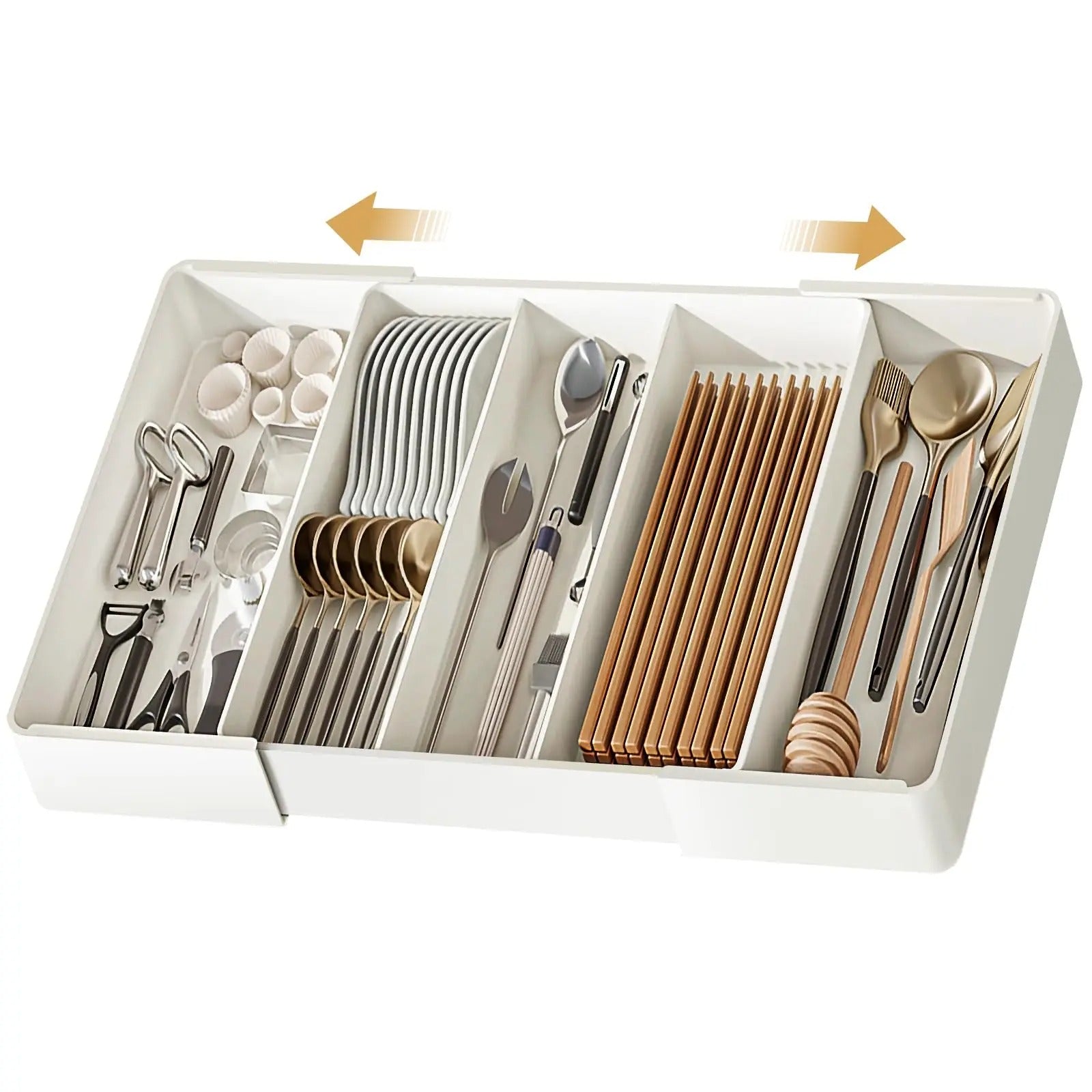 Organizador de cajones: flexible y que ahorra espacio | Orden perfecto