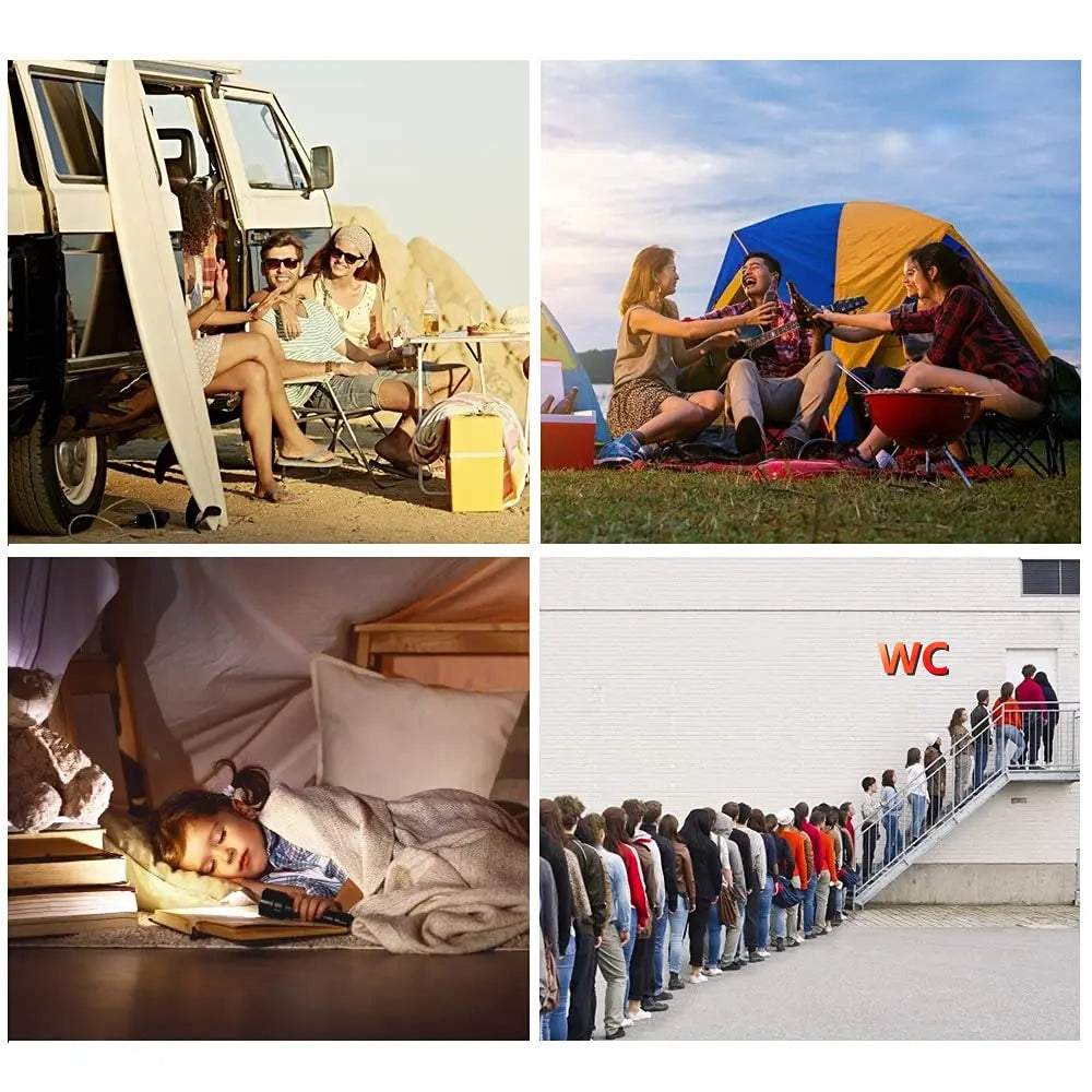 Orinal portátil masculino – Para viajes, camping y personas mayores