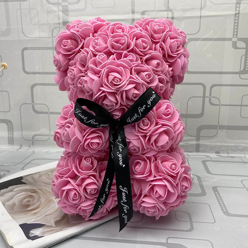 Oso de rosas eternas | El regalo definitivo para momentos importantes de la vida