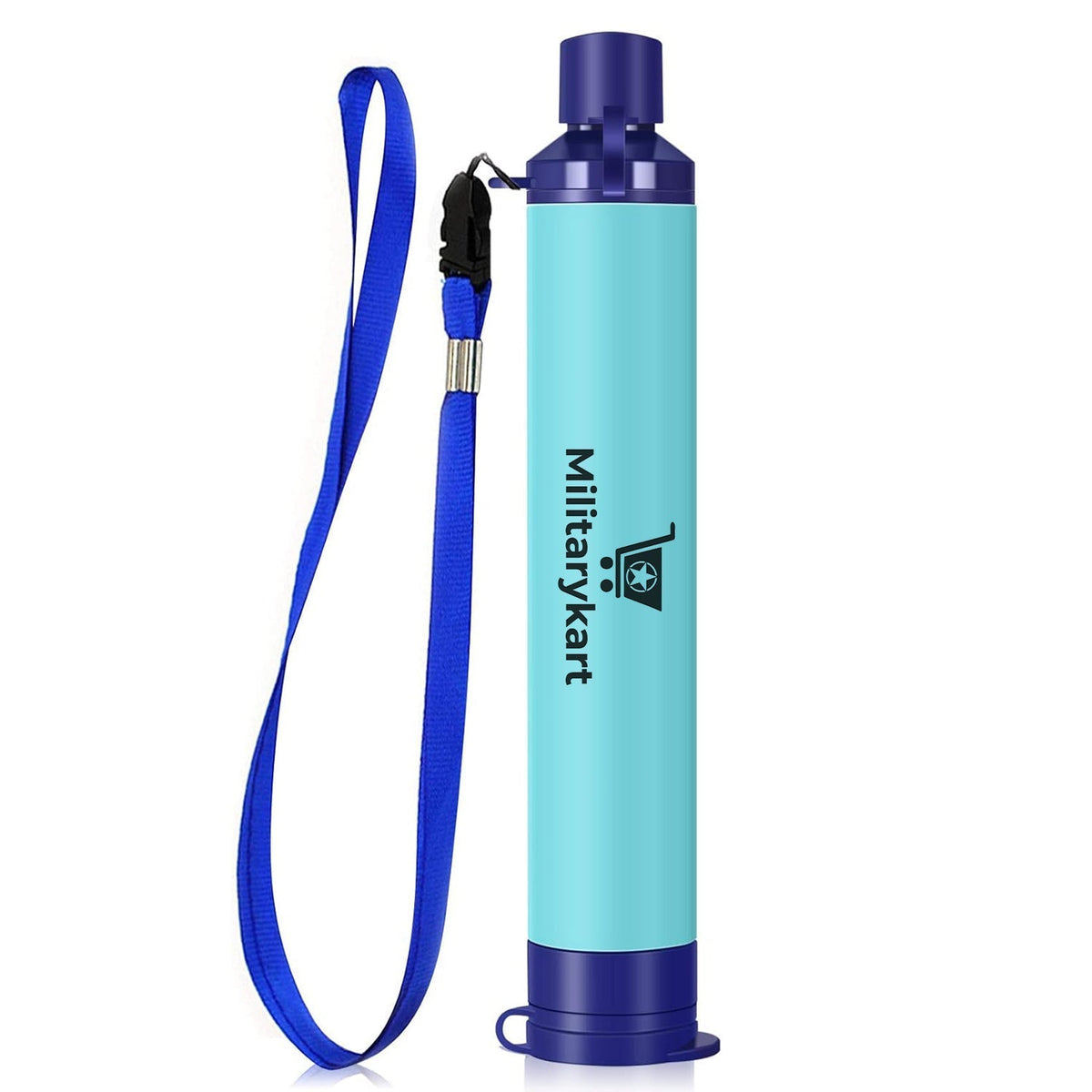 Pajita filtro de agua portátil de 5 etapas para aventuras al aire libre