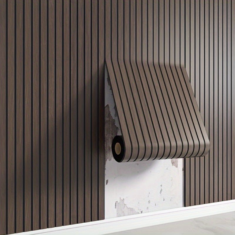 Paneles de pared 3D autoadhesivos con efecto madera