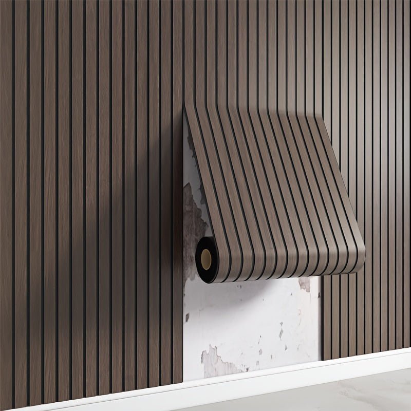 Paneles de pared 3D autoadhesivos con efecto madera