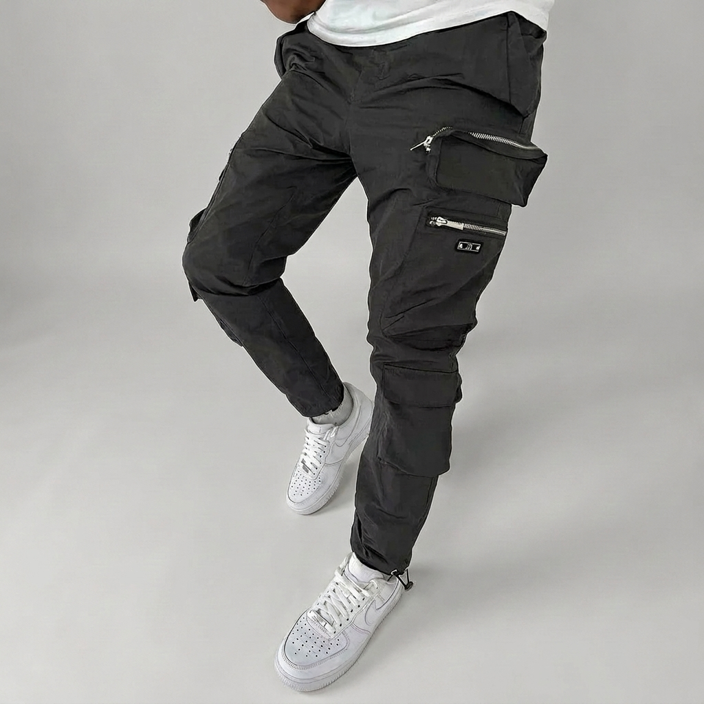 Pantalón Cargo para Hombre Sin Cinturón