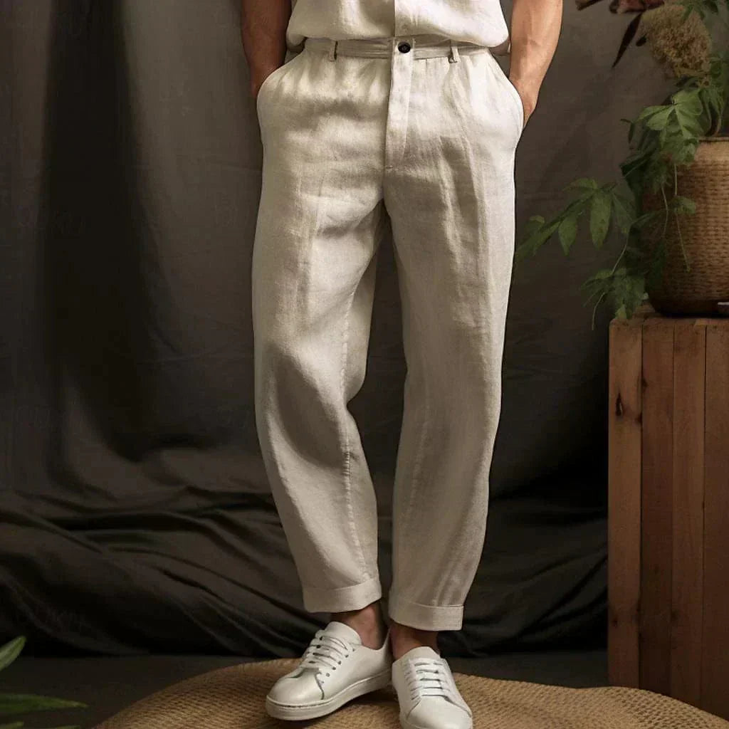 Pantalón casual para hombre de corte holgado
