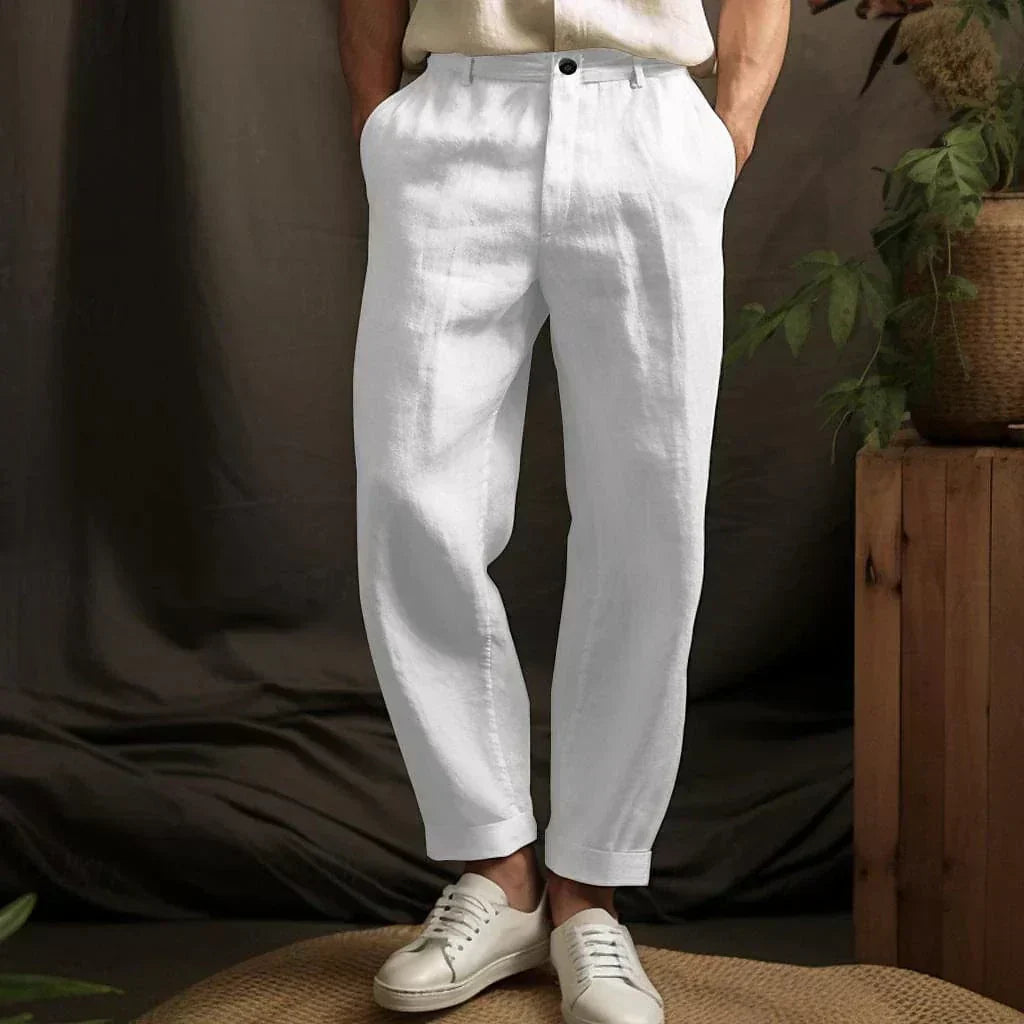 Pantalón casual para hombre de corte holgado
