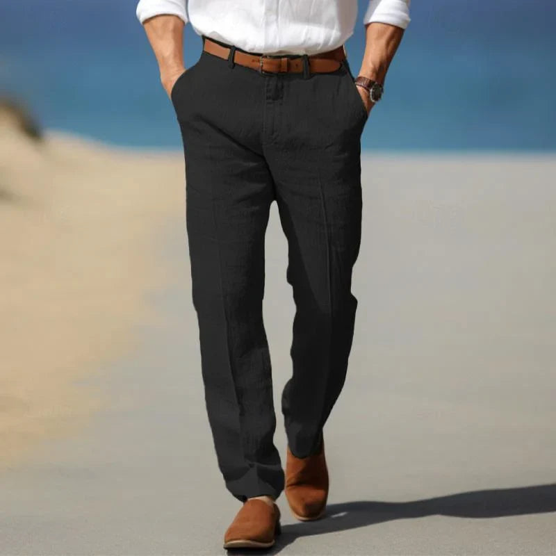 Pantalón chino para hombre con corte recto