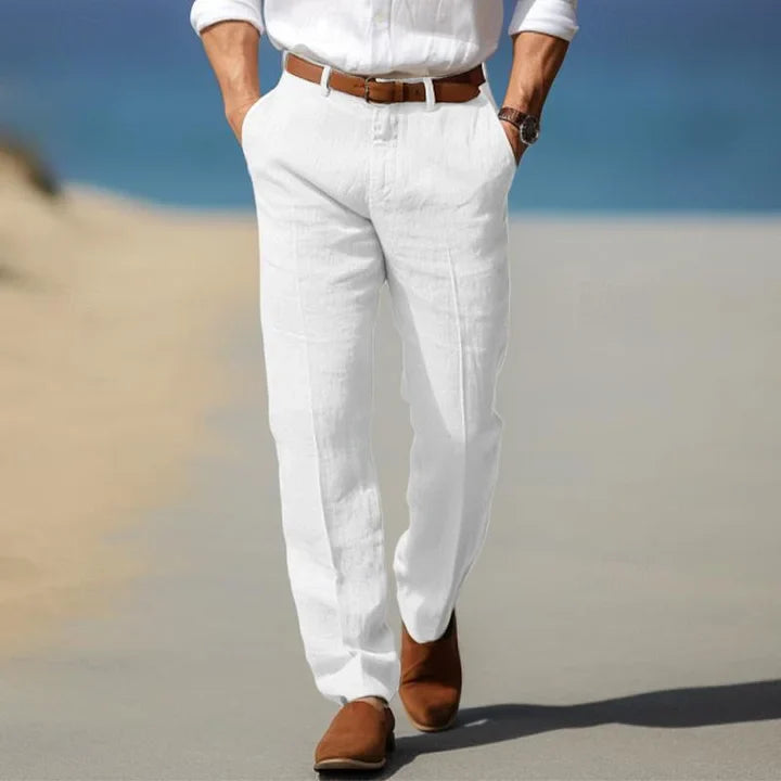 Pantalón chino para hombre con corte recto
