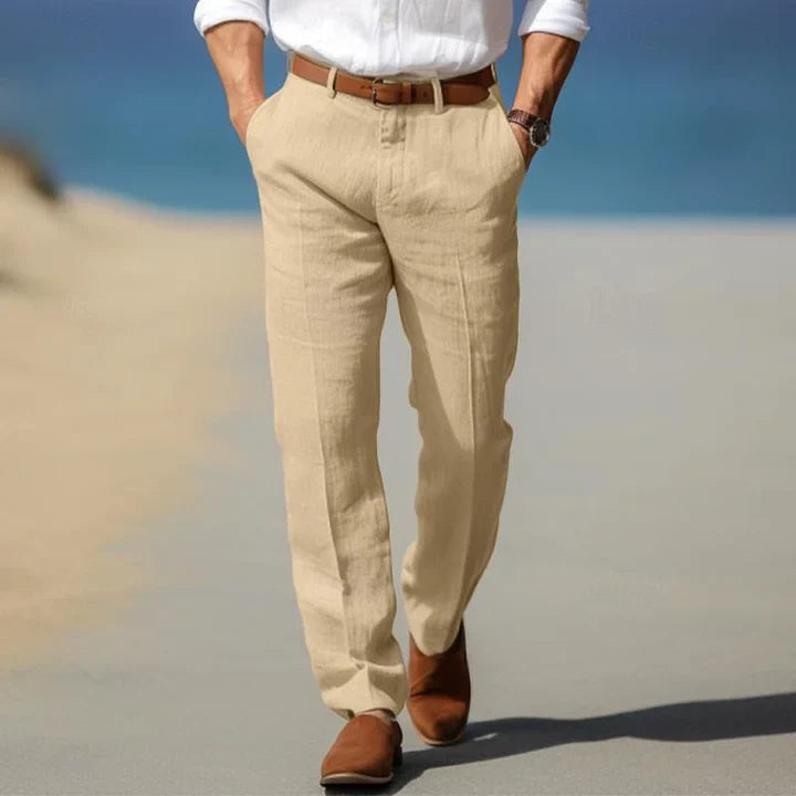 Pantalón chino para hombre con corte recto