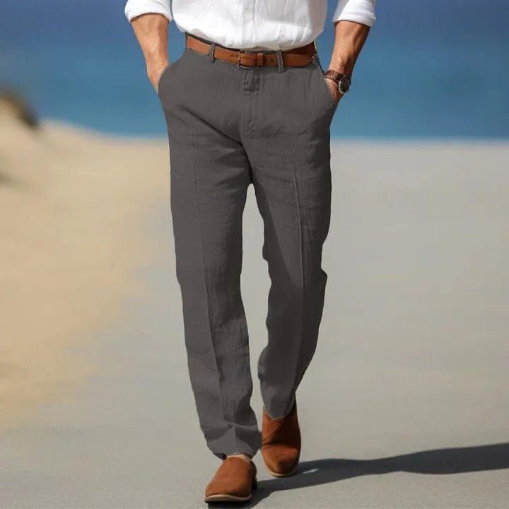 Pantalón chino para hombre con corte recto