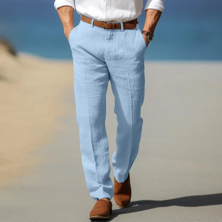 Pantalón chino para hombre con corte recto