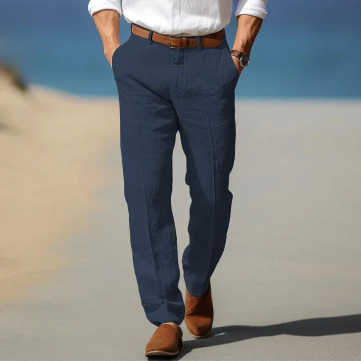 Pantalón chino para hombre con corte recto