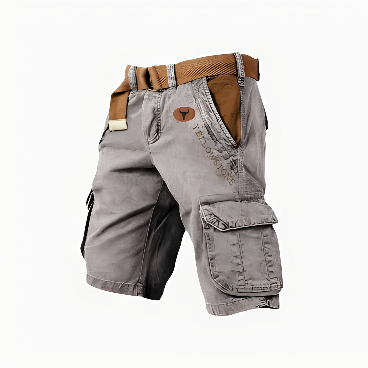 Pantalón Corto Cargo para Hombre – Diseño Ergonómico, Máxima Comodidad y Detalles Funcionales