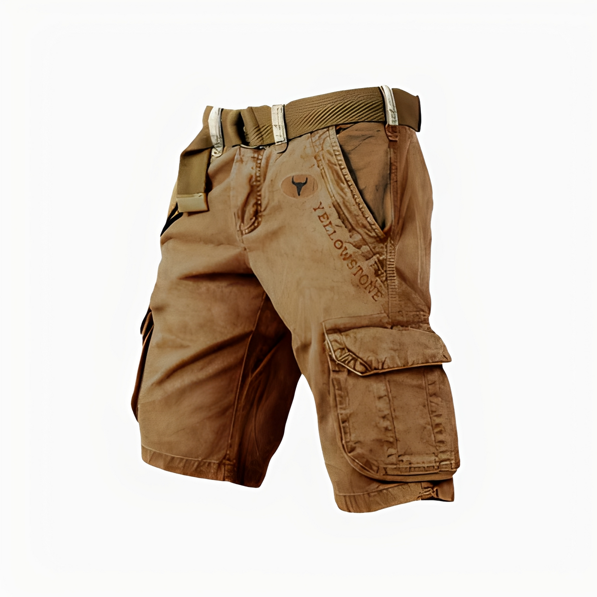 Pantalón Corto Cargo para Hombre – Diseño Ergonómico, Máxima Comodidad y Detalles Funcionales