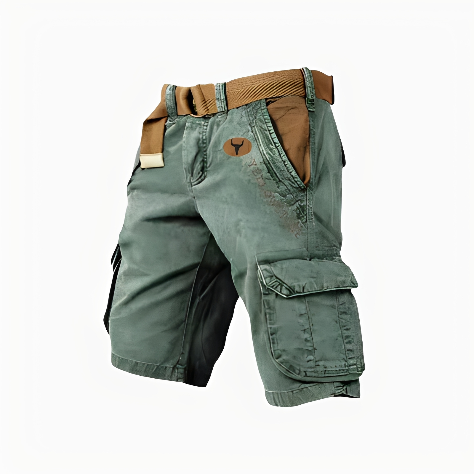Pantalón Corto Cargo para Hombre – Diseño Ergonómico, Máxima Comodidad y Detalles Funcionales